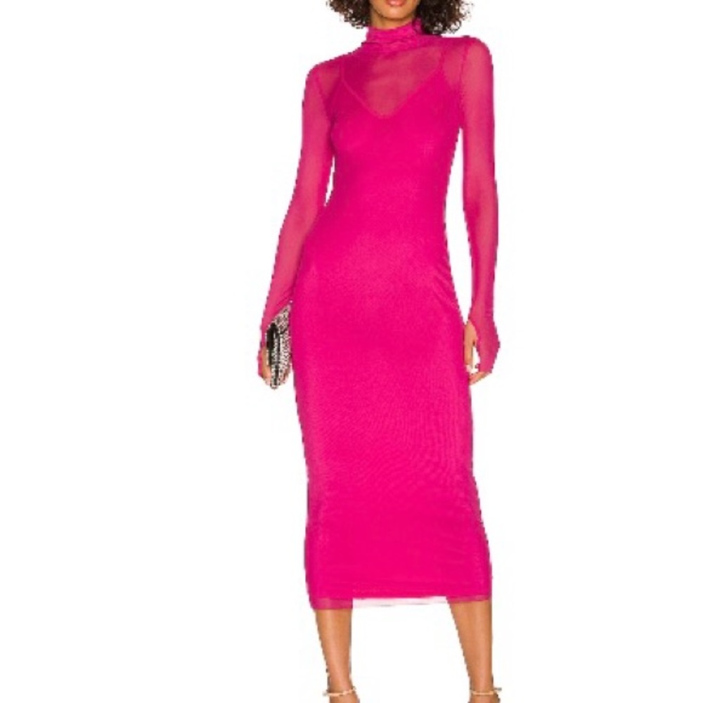 Fuchsia Maci Dress
